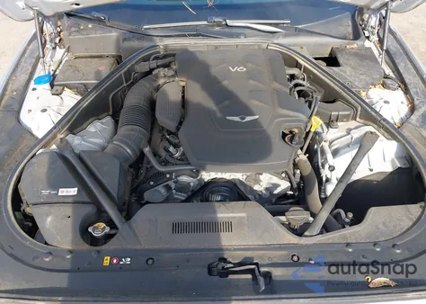 2019 Genesis G80 3.8 z USA, uszkodzony, nr VIN KMTFN4JE9KU324722